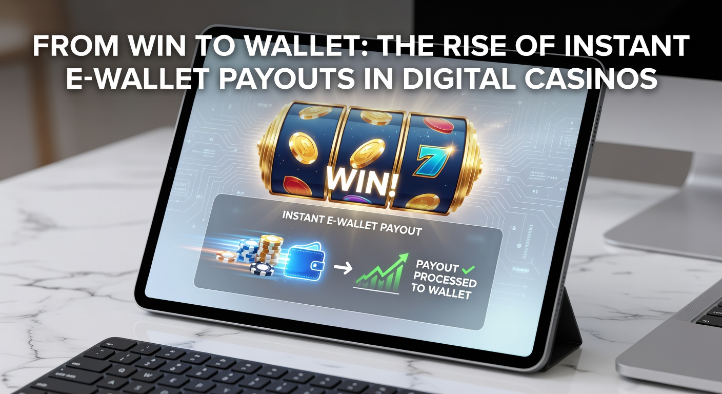 Bar chart illustrating the exponential growth of instant e-wallet withdrawal adoption in online casinos from 2020 to 2026